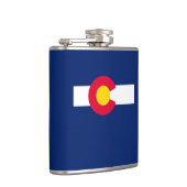 Vlaggenontwerp van de Colorado-staat Heupfles (Rechts)