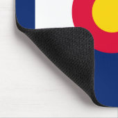 Vlaggenontwerp van de Colorado-staat Muismat (Hoek)