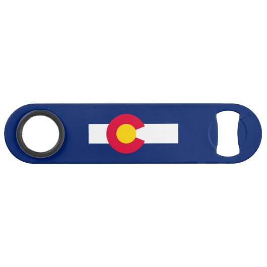 Vlaggenontwerp van de Colorado-staat Speed Flessenopener (Voorkant (Horizontaal))