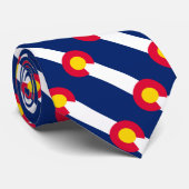Vlaggenontwerp van de Colorado-staat Stropdas (Opgerold)