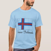 Vlaggenontwerp van de Faeröer T-shirt (Voorkant)