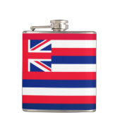 Vlaggenontwerp van de Hawaï-staat Heupfles (Voorkant)