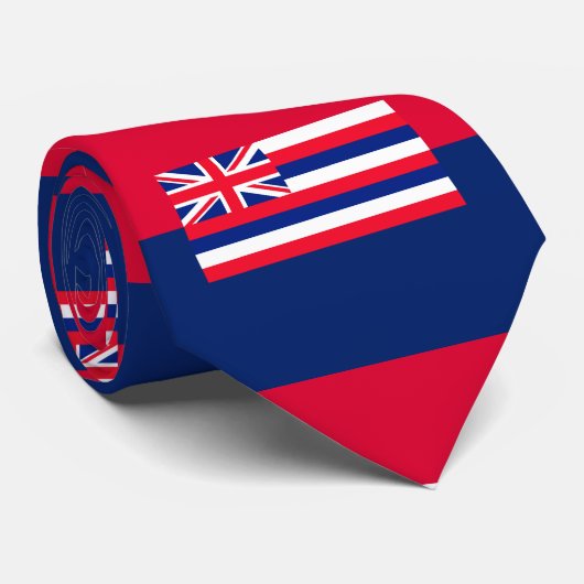 Vlaggenontwerp van de Hawaï-staat Stropdas (Opgerold)