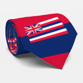 Vlaggenontwerp van de Hawaï-staat Stropdas (Opgerold)