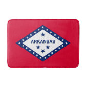 Vlaggenontwerp van de staat Arkansas Badmat (Voorkant)