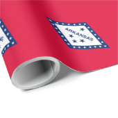 Vlaggenontwerp van de staat Arkansas Cadeaupapier (Rol Hoek)