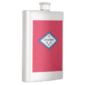 Vlaggenontwerp van de staat Arkansas Heupfles (Rechts)