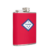 Vlaggenontwerp van de staat Arkansas Heupfles (Rechts)