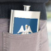 Vlaggenontwerp van de staat Louisiana Flacon (Voorbeeld)