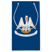 Vlaggenontwerp van de staat Louisiana Klein Cadeauzakje (Achterkant)