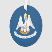 Vlaggenontwerp van de staat Louisiana Ornament (voorkant)