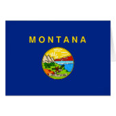 Vlaggenontwerp van de staat Montana (Voorkant Horizontaal)