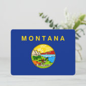Vlaggenontwerp van de staat Montana (Staand voorkant)