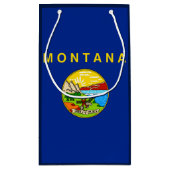 Vlaggenontwerp van de staat Montana Klein Cadeauzakje (Achterkant)