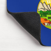 Vlaggenontwerp van de staat Montana Muismat (Hoek)