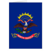 Vlaggenontwerp van de staat North Dakota (Voorkant)
