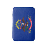 Vlaggenontwerp van de staat North Dakota Badmat (Voorkant Verticaal)