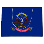 Vlaggenontwerp van de staat North Dakota Groot Cadeauzakje (Voorkant)