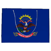 Vlaggenontwerp van de staat North Dakota Groot Cadeauzakje (Achterkant)