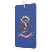 Vlaggenontwerp van de staat North Dakota Luchtverfrisser (Links)