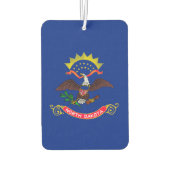 Vlaggenontwerp van de staat North Dakota Luchtverfrisser (Achterkant)