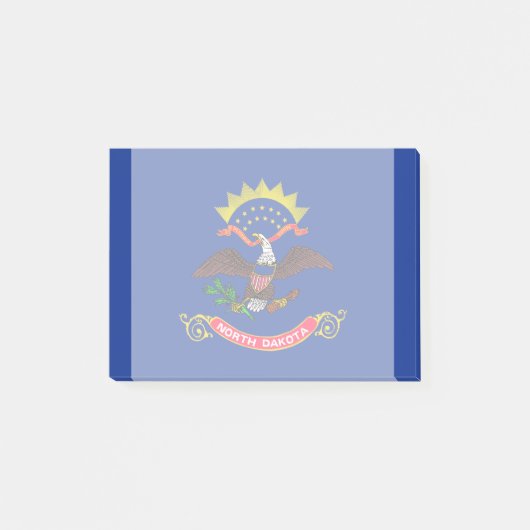 Vlaggenontwerp van de staat North Dakota Post-it® Notes (Voorkant)