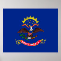 Vlaggenontwerp van de staat North Dakota
