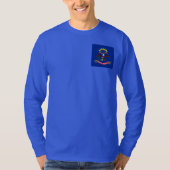 Vlaggenontwerp van de staat North Dakota T-shirt (Voorkant)