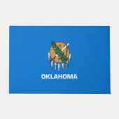Vlaggenontwerp van de staat Oklahoma Deurmat (Voorkant)