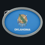 Vlaggenontwerp van de staat Oklahoma Gesp<br><div class="desc">Hier is een Oklahoma State Flag Design voorgesteld op een verscheidenheid aan populaire producten. Een geweldig aangepast cadeauidee voor alle gelegenheden en voor iedereen die op bezoek komt.</div>