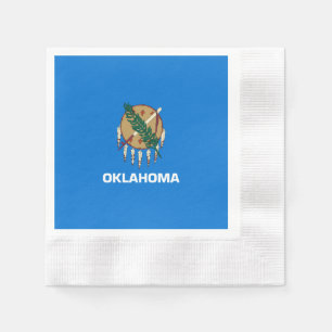 Vlaggenontwerp van de staat Oklahoma Servet