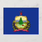Vlaggenontwerp van de staat Vermont Briefkaart (Voorkant)