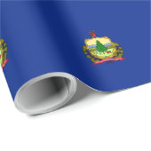 Vlaggenontwerp van de staat Vermont Cadeaupapier (Rol Hoek)