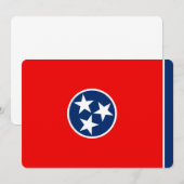 Vlaggenontwerp van de Tennessee (Voorkant / Achterkant)