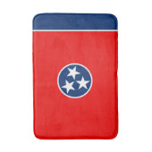 Vlaggenontwerp van de Tennessee Badmat (Voorkant Verticaal)