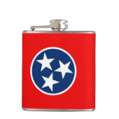 Vlaggenontwerp van de Tennessee Heupfles (Voorkant)