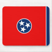 Vlaggenontwerp van de Tennessee Muismat (Voorkant)