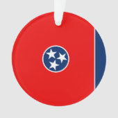 Vlaggenontwerp van de Tennessee Ornament (voorkant)