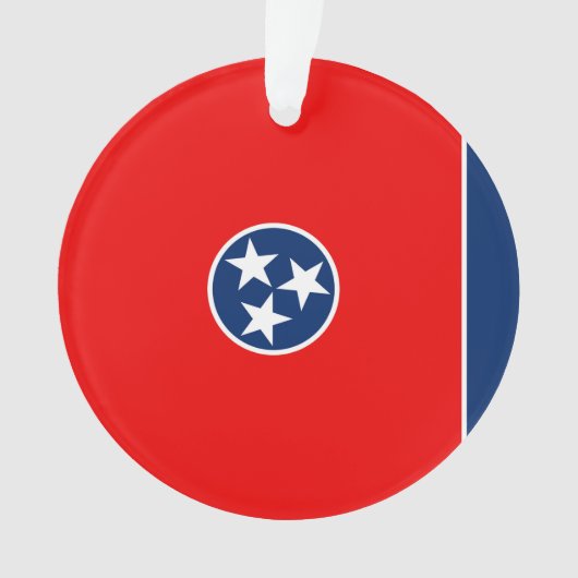 Vlaggenontwerp van de Tennessee Ornament (voorkant)