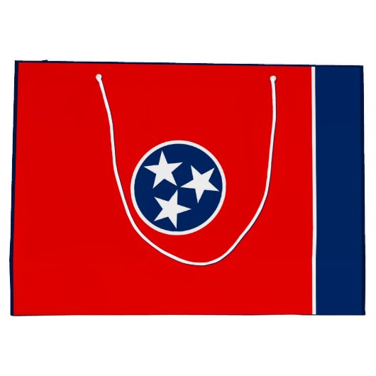 Vlaggenontwerp van de Tennessee-staat Groot Cadeauzakje (Achterkant)