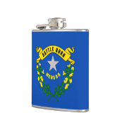 Vlaggenontwerp van Nevada-staat Heupfles (Links)