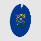 Vlaggenontwerp van Nevada-staat Ornament (voorkant)