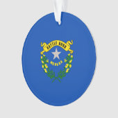 Vlaggenontwerp van Nevada-staat Ornament (voorkant)