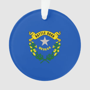 Vlaggenontwerp van Nevada-staat Ornament