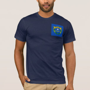 Vlaggenontwerp van Nevada-staat T-shirt
