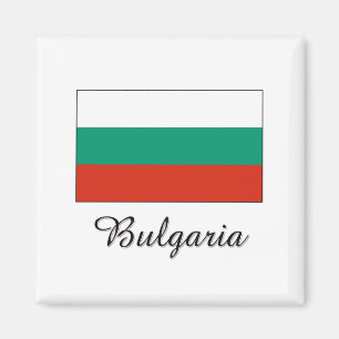 Vlaggenontwerp voor Bulgarije Magneet