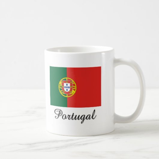 Vlaggenontwerp voor Portugal Koffiemok (Rechts)