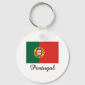 Vlaggenontwerp voor Portugal Sleutelhanger (Voorkant)