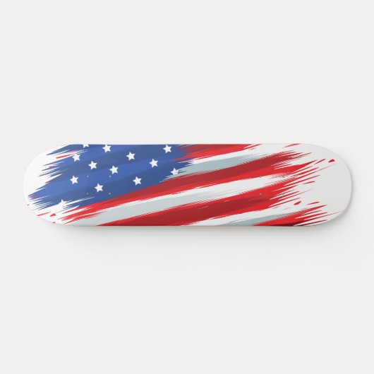 Vlaggenontwerp VS Persoonlijk Skateboard (Horizontaal)