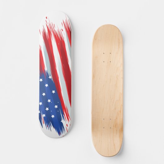 Vlaggenontwerp VS Persoonlijk Skateboard (Voorkant)